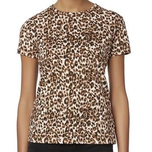 size PXL, leopard print shirt, like new condition
